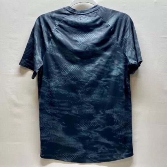 Under Armour Tech Tee Adult Small Multi Blue Design UA Short Sleeve Activewear - Picture 7 of 10